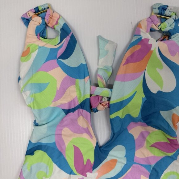 Becca by Rebecca Virtue One-piece Swimsuit Women's All That Glitter Size Small - Picture 4 of 9